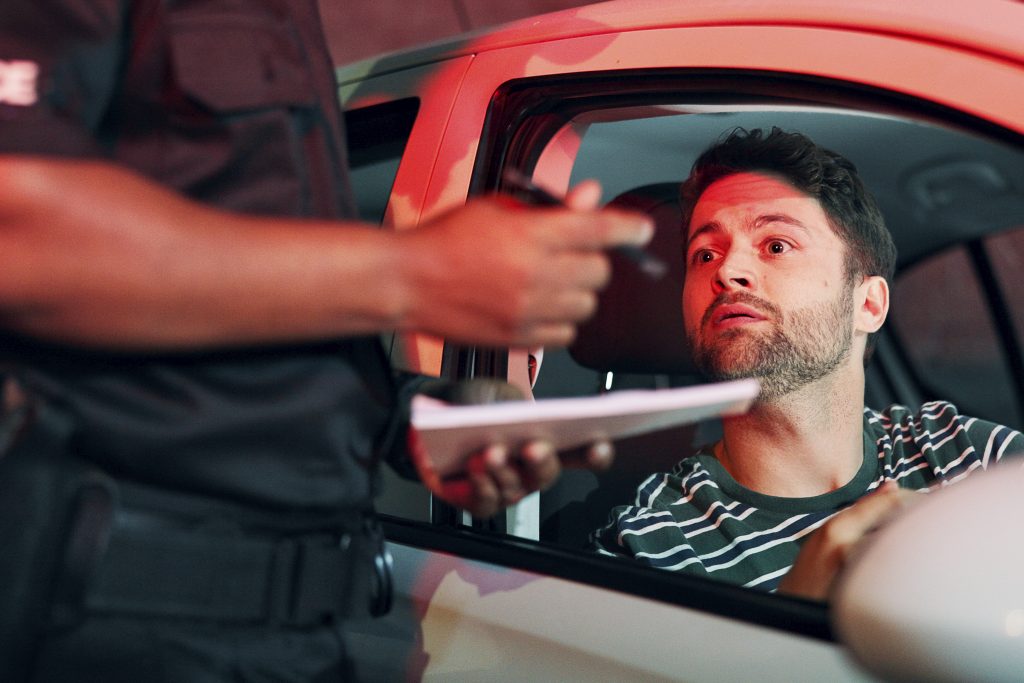 Control policial en Semana Santa